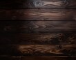 Vintage Grunge Dark Brown Wood Texture Background