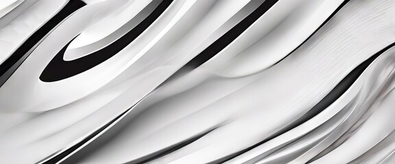 Wall Mural - 'smooth abstract background lines white'
