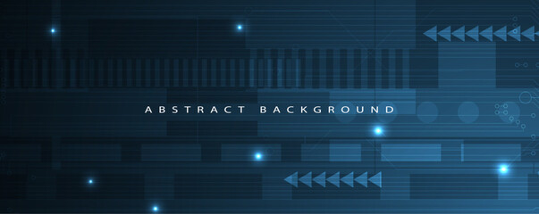 Abstract Computer technology background. network visual connection. Vector art.