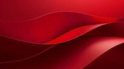 Red background with a red wave texture. An abstract background with a red gradient