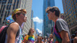 With city skyscrapers looming overhead, young activists from the LGBT movement confront right-wing Christian protesters in a tense standoff, their opposing messages and fervent con