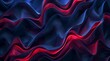 3d render abstract wave background. Generative AI
