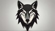 Wolf head logo