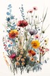 © Cary - kitty cat kitten sitting field flowers digital bouquet fragility poppy