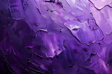 Canvas Print - Abstract purple painting background.	