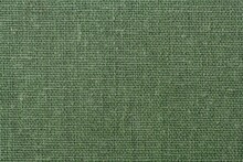 Green Woven Fabric Texture Background