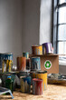 Paint Recycling. Empty Paint Cans Disposal. Paint Waste Management. Used oil-based enamel, lacquer, shellac and varnish