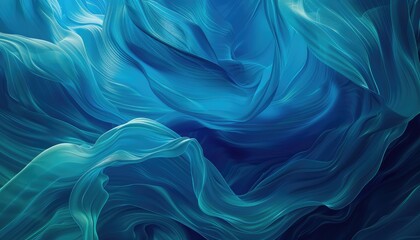 smooth colorful computer wallpaper where blue teals fade into an indigo color