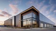 © STOCKYE STUDIO - modern warehouse exterior