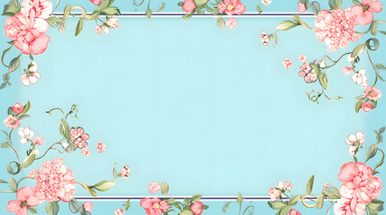 Digital vintage watercolor chinoiserie pattern abstract graphic poster web page PPT background