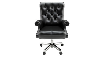 Wall Mural - office chair isolated on transparent background