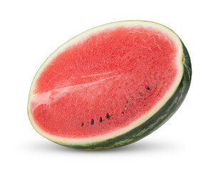 Wall Mural - half watermelon isolated on transparent png