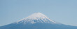 Mount Fuji  with clear sky from lake kawaguchi, Yamanashi, Japan