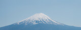 Fototapeta Miasta - Mount Fuji  with clear sky from lake kawaguchi, Yamanashi, Japan