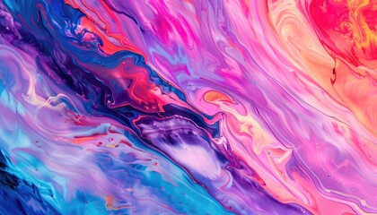 Wall Mural - liquid background, liquid painting abstract texture, mixture of bright acrylic colors