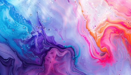 Wall Mural - liquid background, liquid painting abstract texture, mixture of bright acrylic colors