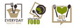 Healthy Meal Box Logo Series