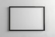 © Volodymyr Skurtul - Empty Frame on Blank Wall with Reflection and Distortions