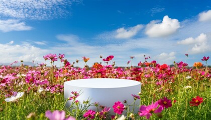 Wall Mural - cup of tea with flowers flower, garden, flowers, nature, plant, spring, pink