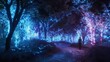 © paisorn - In a future where natural forests have all but disappeared, a digital forest stands as a poignant echo of the past