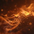 Render a macro view of a flickering flame with intricate details, showcasing the delicate dance of light and shadows, emphasizing the dynamic energy and warmth of the fire