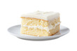 © Kamrul - Slice of vanilla cake isolated on transparent or white background, png