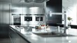 Modern Sleek Kitchen Design, High-End Appliances, and Elegance.