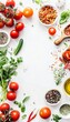 © Sathiya - healthy cooking recipes, white background