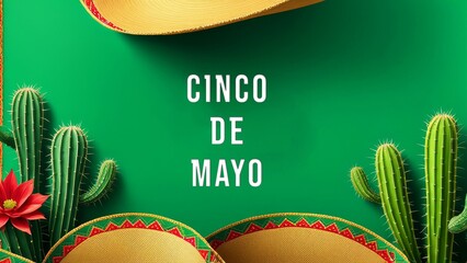 Sticker - background cinco de mayo 