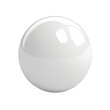 © KimlyPNG - floated round white ball isolate on transparency background PNG
