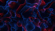 A beautiful abstract detailed liquid motion pattern, great for music visuals and stage performance backgrounds.