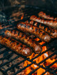 grilled brats on the grill