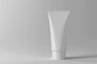 © AminaDesign - Cosmetic product display on a white and grey background for skin care product presentation. 3D render. High quality photo