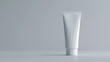 © AminaDesign - Cosmetic product display on a white and grey background for skin care product presentation. 3D render. High quality photo