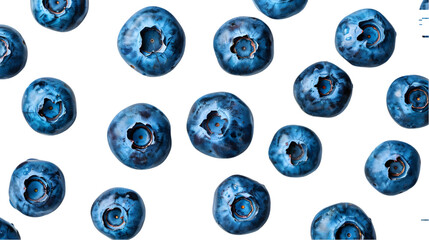 blueberry isolated on a transparent background