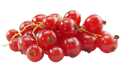 Wall Mural - red currant isolated on a transparent background