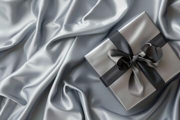 Experience the thrill of Black Friday savings on a captivating silver background! 