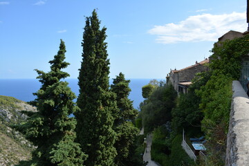 Wall Mural - walking the streets of Eze