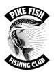 Fishing Pike Fish Shirt Design Vintage