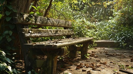 Poster - wooden bridge