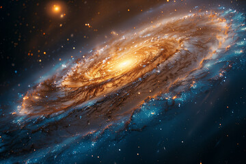 Wall Mural - space galaxy in space