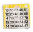 Yellow Bingo Card