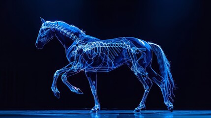 Poster - Horse In X-Ray