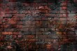 Grunge brick wall background,  Red brick wall texture background