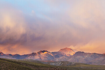 Canvas Print - Mountains in Bolivia