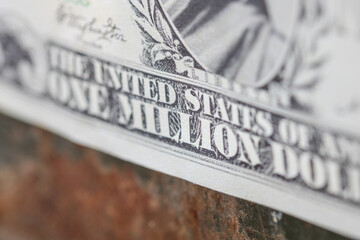 Wall Mural - One million dollar bill