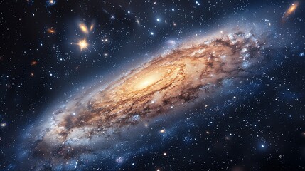 galaxy of clear, high resolution dslr