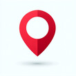 © Mhmstudio - Map Pin, Location pin, location Icon on White Background.