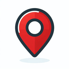 Location pin icon. Map attach marker place. Location icon. Map pointer marker icon set. GPS location character collection.