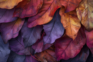 Poster - Tobacco rustica leaves rendered in watercolor, with colors bleeding into each other like a mystic vision,